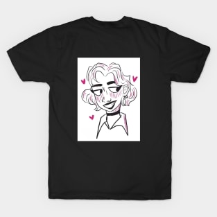 Cheeky Glance from a Short-Haired Beauty T-Shirt